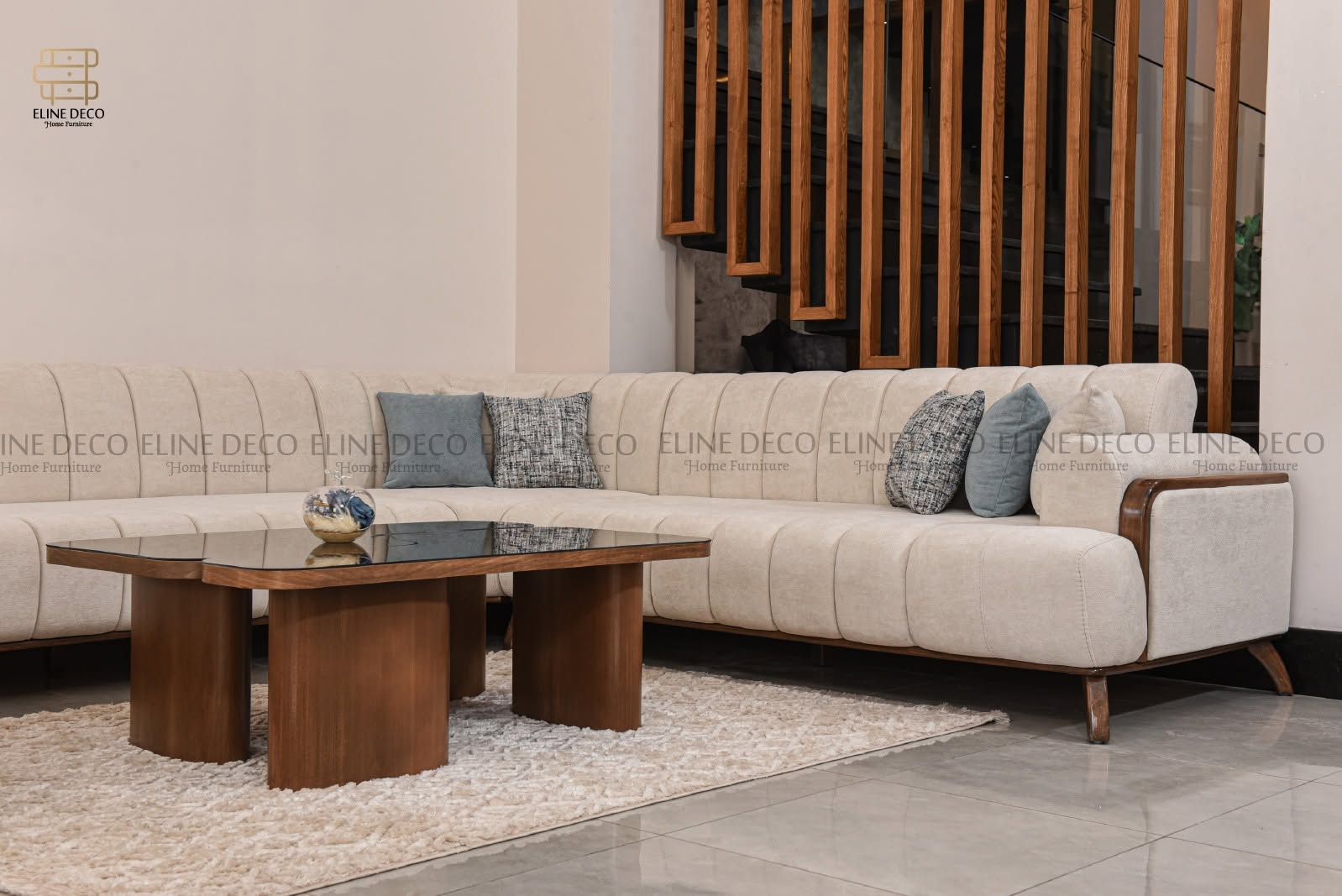 Salon d'Angle Moderne